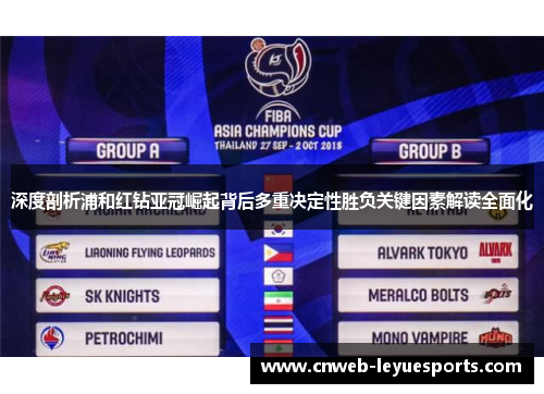 深度剖析浦和红钻亚冠崛起背后多重决定性胜负关键因素解读全面化